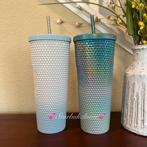 Starbucks Frozen and Blue Green Philippines Exclusive Studded Tumbler (Set) - Picture 2 of 6